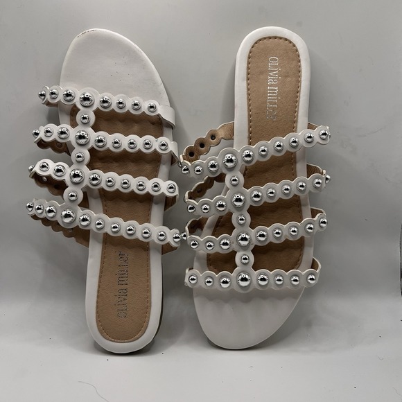 Olivia Miller‎ Women's Size 10 Sandals - Picture 1 of 4